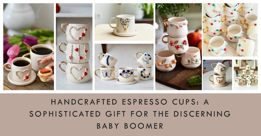 Handcrafted Espresso Cups: A Sophisticated Gift for the Discerning Baby Boomer