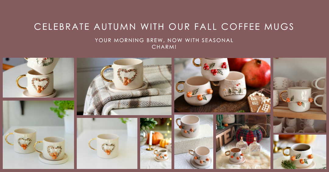 Celebrate Autumn with Our Fall Coffee Mugs: Your Morning Brew, Now with Seasonal Charm!