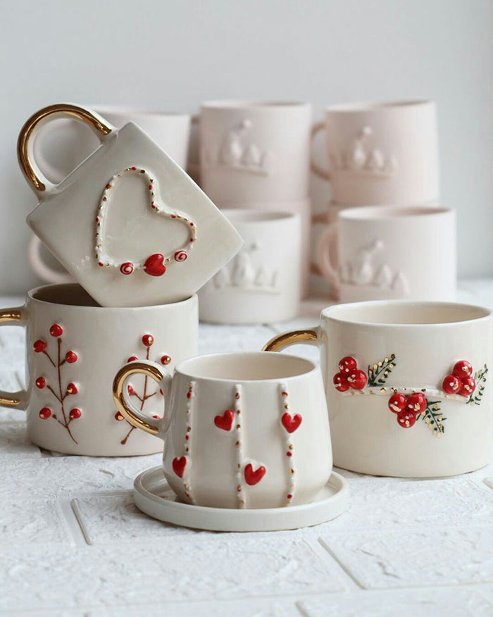 Buy Best Large Handmade Ceramic Mugs Online & Coffee Cup Sets – Enjoy  Ceramic Art