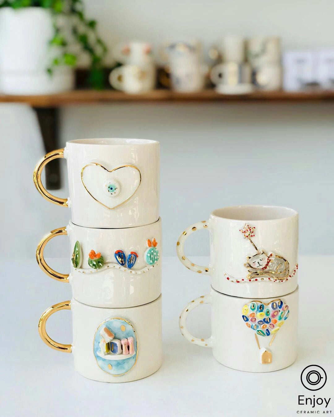 To Go Mug / Handmade to Travel Mug / Ceramic Travel Mug With Lid / Ceramic  Travel Mug / Ceramic Coffee Mug / Coffee Mug / to Go Mug / Gift 