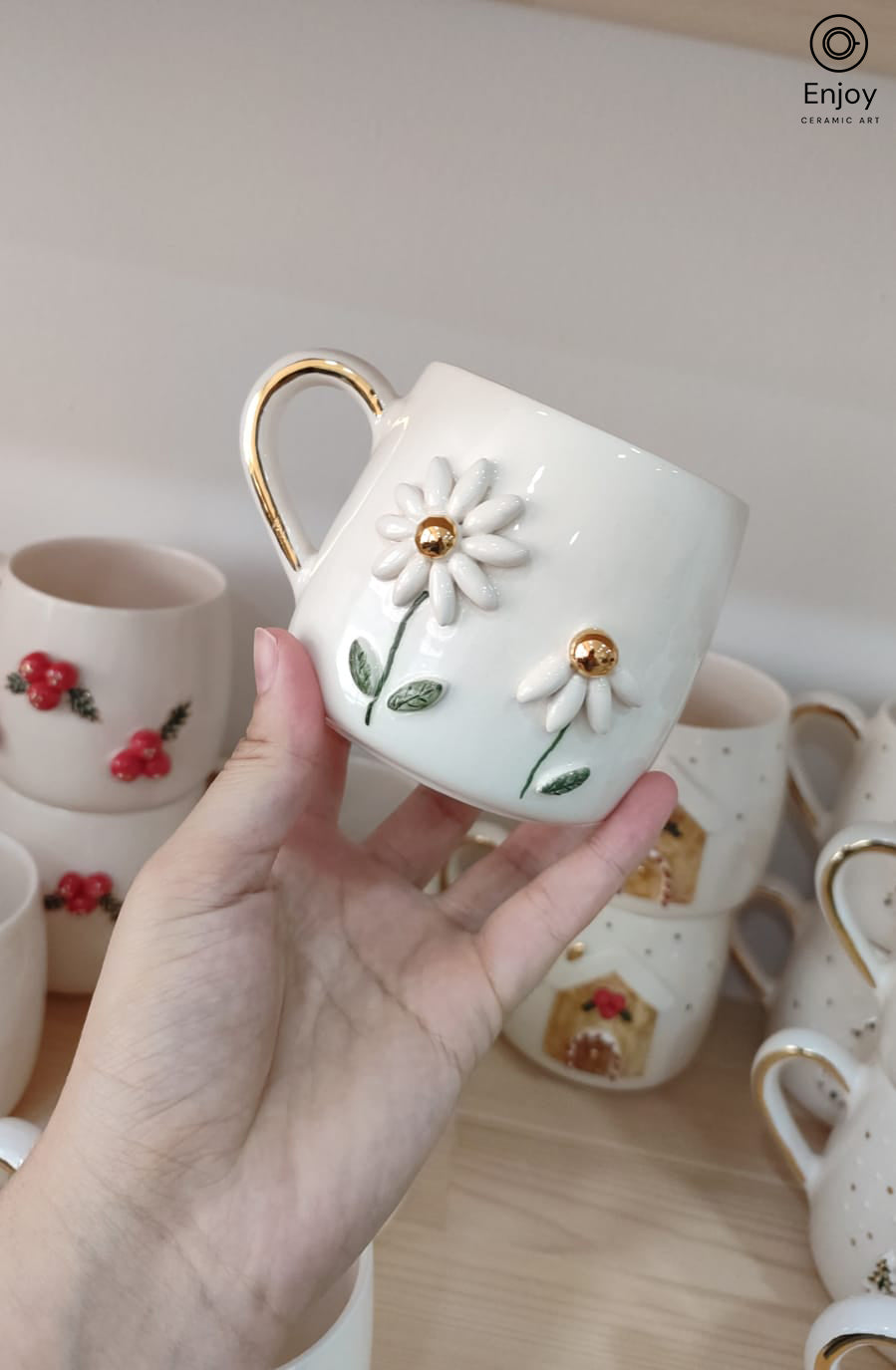 ハンドメイドのセラミック製コーヒーマグとカップ - あらゆる機会にユニークなギフトを – Enjoy Ceramic Art